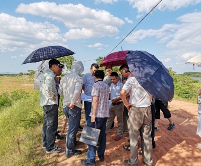 米兰网页版召开贵溪市万亩圩堤除险加固设计采购施工（EPC）总承包项目地理圩堤初步设计（代可研）等4个项目评估