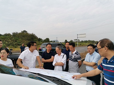 米兰网页版召开鹰潭市天禄至龙虎山段城市道路工程可行性研究报告评估