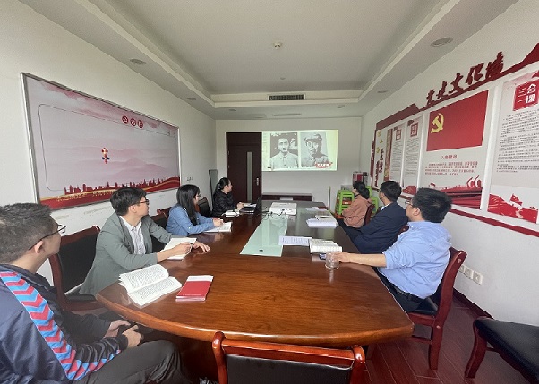 米兰网页版开展“学好党史，百炼成钢”主题党日活动