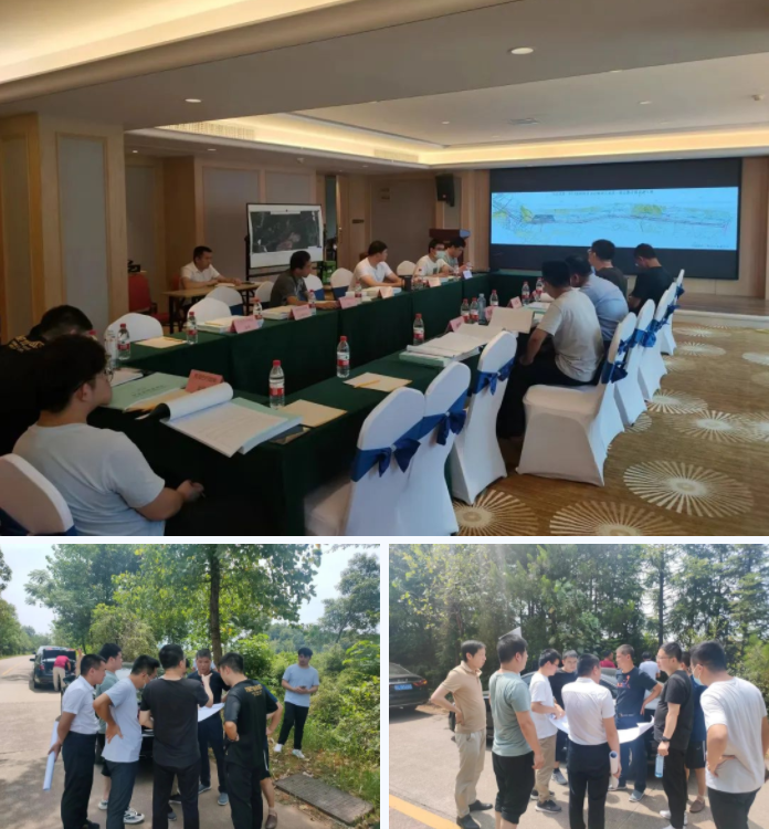 米兰网页版组织召开S422皇桥何家至白鹤湖大道段一级公路升级改建工程两阶段初步设计评审会