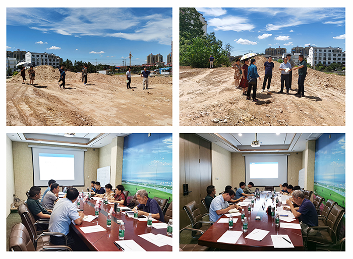 米兰网页版组织召开鄱阳县第二人民医院东侧南侧道路工程可行性研究报告评估会