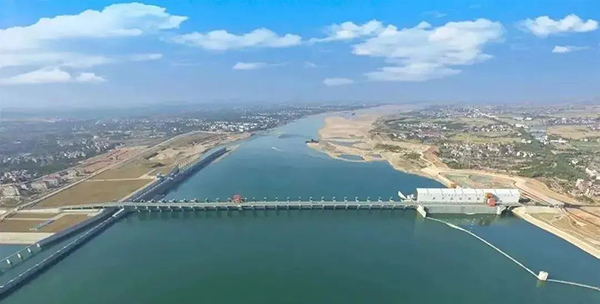 米兰网页版助力赣江新干枢纽-南昌Ⅱ级航道工程建设