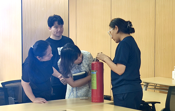 米兰网页版开展消防安全知识讲座