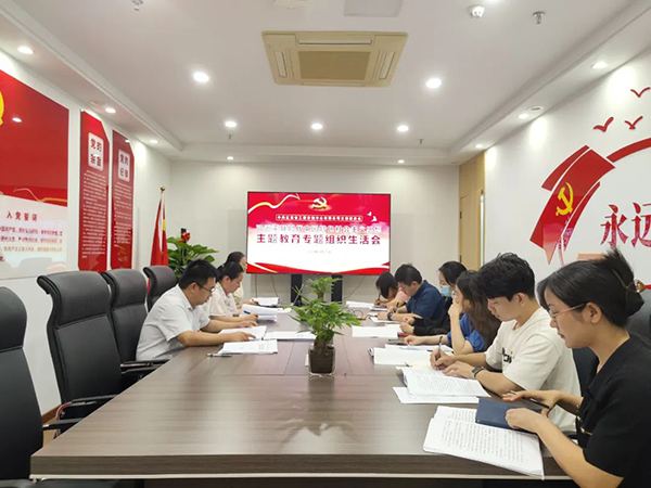 米兰网页版党支部召开主题教育专题组织生活会